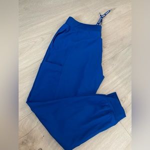 Royal Blue Med Couture Jogger Scrub Pants